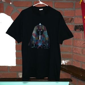 Vtg. LUXOR Pyramid Creations Black T-Shirt Tee